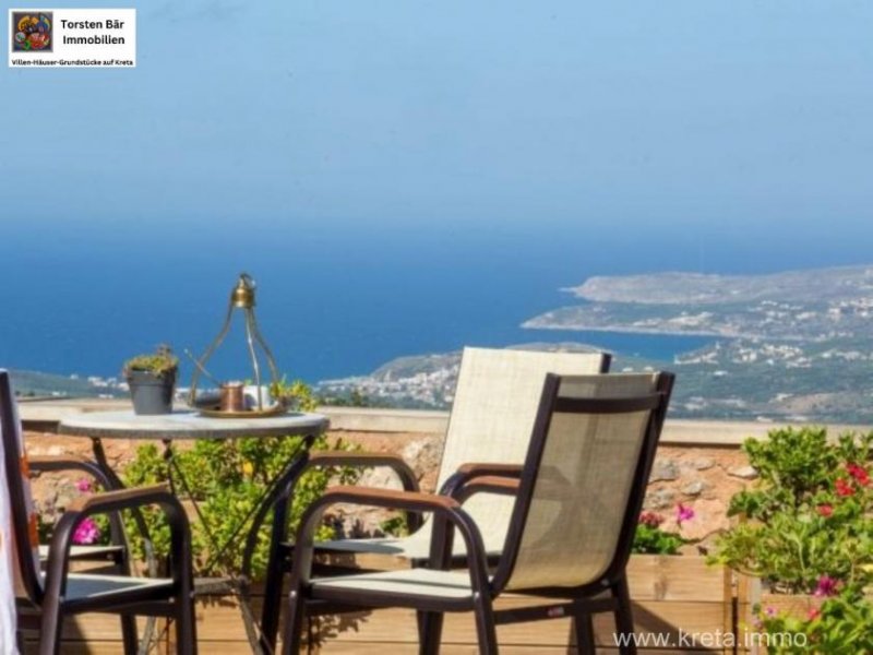 Samonas Kreta, Samonas, Natursteinvilla "Purple Villa" 88,24m² Wfl. Pool Meerblick Haus kaufen